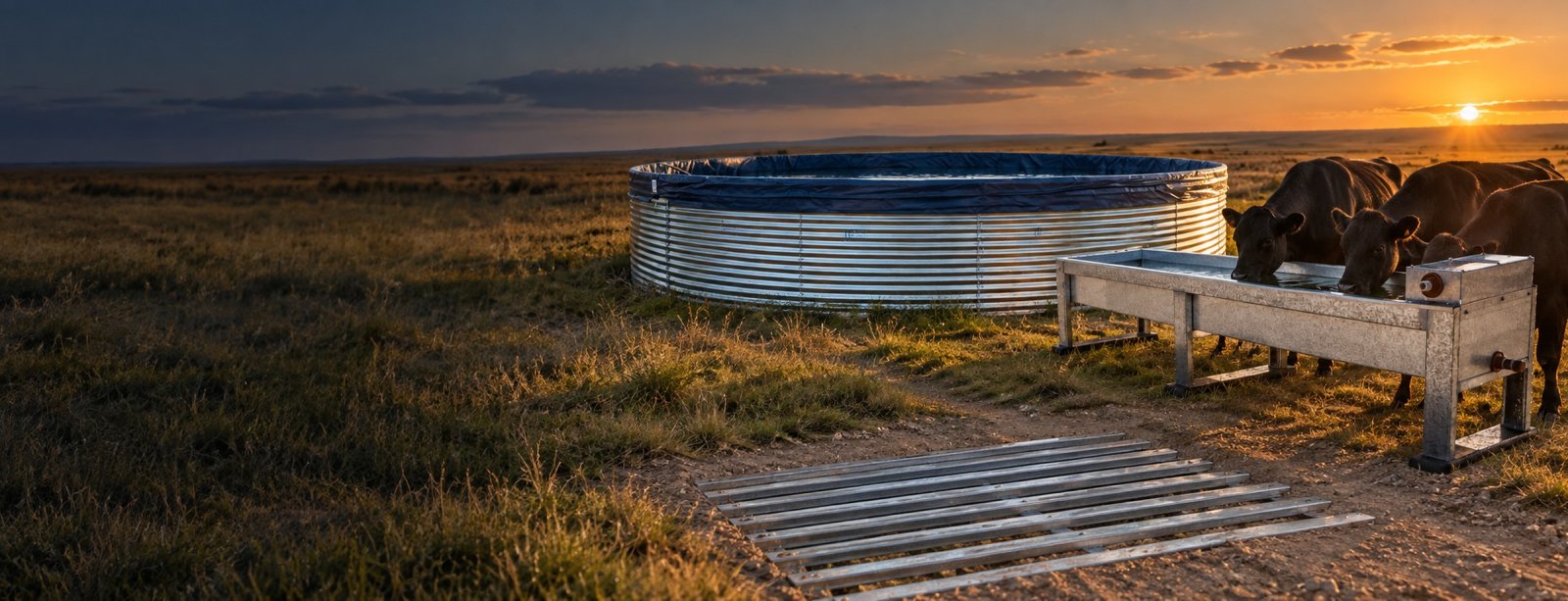 Tanques australianos, bebederos y mataburros