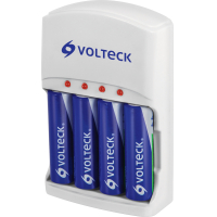 Cargador Pilas Doble Triple A Recargables Volteck CA-RE-9
