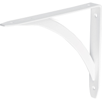Escuadra Acero Decorativa Estante 25cm Blanca FIERO