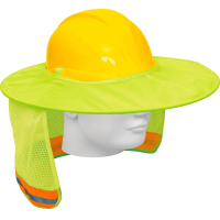 Protector Solar Plegable Para Casco Verde TRUPER