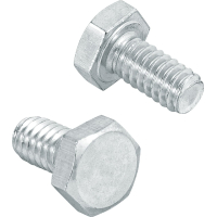 Bulón Hexagonal Rosca Entera 1/4 X 1/2'' 13mm Galvanizado