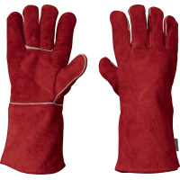 Guantes De Soldar Cuero Rojo Truper GU-505