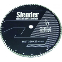 Disco Diamantado Turbo 9'' Corte Seco Slender
