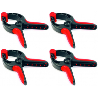 Kit 4 Prensas De Resorte Carpintero 8'' Urko 22-P