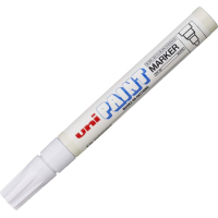 Marcador Blanco Trazo Fino Uni Paint