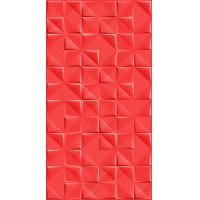 Cerámica Pared 63x120cm LUME Prisma Red (Rojo) - Por m²