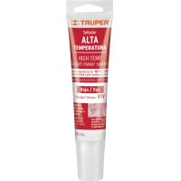 Silicona Alta Temperatura Rojo 85gr Truper