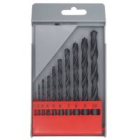 Juego 10 Mechas HSS Para Metal 1-10mm Ecef