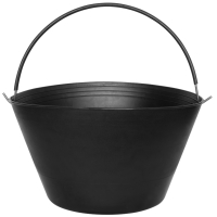 Pack 5 Baldes De Albañil Obra 8 Litros Pvc Liviano Bellota