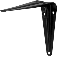 Escuadra Acero Estante 12cm x 15cm Negro FIERO