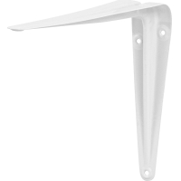Escuadra Acero Estante 15cm x 20cm Blanco FIERO