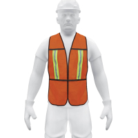Chaleco Seguridad Naranja Reflectivo Pretul