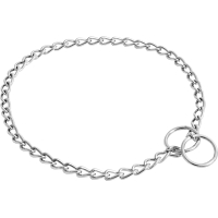 Collar Entrenamiento Perro Cadena 2.5mm 45cm Fiero