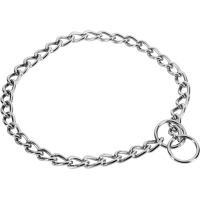 Collar Entrenamiento Perro Cadena 4mm 60cm Fiero