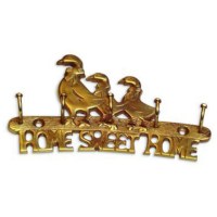 Llavero Portallaves de Bronce Patos AB Brass KH07