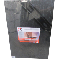 Soporte para Microondas Estante Negro 36x52cm