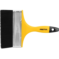 Pincel Brocha Cerda Negra 6'' 150mm Pretul BRP-6