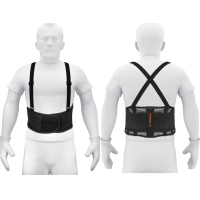 Faja Lumbar 5 Varillas Transpirable XL Truper