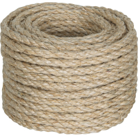 Cuerda Sisal Natural 6mm Rollo 15mt Fiero