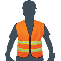 Chaleco de Seguridad Truper CHS-600N Naranja