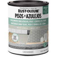 Pintura Para Pisos Azulejos Beige Arena Rust Oleum