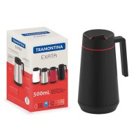 Jarra Térmica Termo 0.5lt Negro Tramontina Exata 61645/053