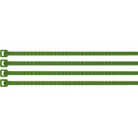 Precinto Collarín Plástico 30cm x 4.5mm Verde Volteck CIN-5030V