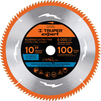 Disco Corte Aluminio 10'' 100 Dientes Truper ST-10100AX