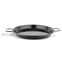 Paellera Valenciana Acero Esmaltado 50cm Pujadas P995050