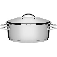 Olla Rasa Acero Inoxidable 24cm Tramontina Solar 62503/240
