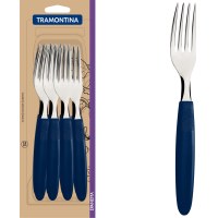 Juego 12 Tenedores De Mesa Tramontina Ipanema Azul 23362/910