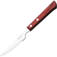 Juego 12 Cuchillos Chuleteros Polywood Rojo Tramontina 21109/074