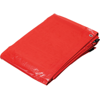 Lona Toldo Polietileno 3 x 4mt Rojo Pretul LP-34R