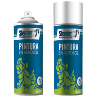 Pintura Esmalte en Aerosol Cromo Brillante Slender 400ml