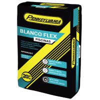 Adhesivo Blanco Flexible para Piscinas Pennsylvania 20 kg