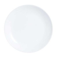 Plato Llano 27cm Blanco Diwali D7360 Luminarc  