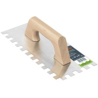 Llana Albañil Dentada 13x28cm Mango Madera Truper LLM-2CG