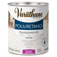 Barniz Poliuretano Madera Interior Satinado 946ml Varathane