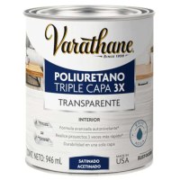 Barniz Poliuretano Triple Capa 3X Satinado 946ml Varathane