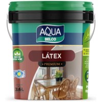 Pintura Látex Premium Antihongos AQUADECO Aqua Belco 1lt