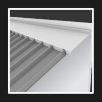 Babeta Frontal o Lateral para Panel Isoroof ARMCO 3m
