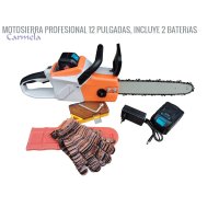 Motosierra profesional 12 pulgadas, incluye 2 baterías