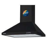 Campana 60 cm Negra con extracción de 750 m³/h Enxuta CNENX116