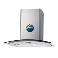 Campana 60 cm de Acero Inoxidable con Vidrio y extracción de 750 m³/h Enxuta CSSENX136