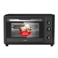 Horno Eléctrico 32 Litros Negro Enxuta HENX032N