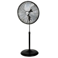 Ventilador de Pie Metálico tipo Industrial Negro 50 cm de Diámetro 120 W Enxuta VIPENX3020