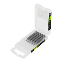 Puntas Atornillador Torx T6 x 2'' Truper PUDE-5206 Estuche x 5 