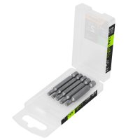 Puntas Atornillador Torx T25 x 2'' Truper PUDE-5225 Estuche x 5 