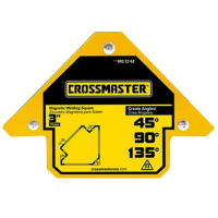 Escuadra Magnética Para Soldar Ángulos 75mm 11kg Crossmaster