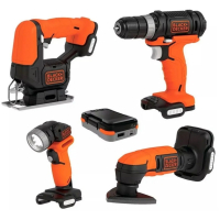 Combo Herramientas a Bateria Project Pack Black + Decker